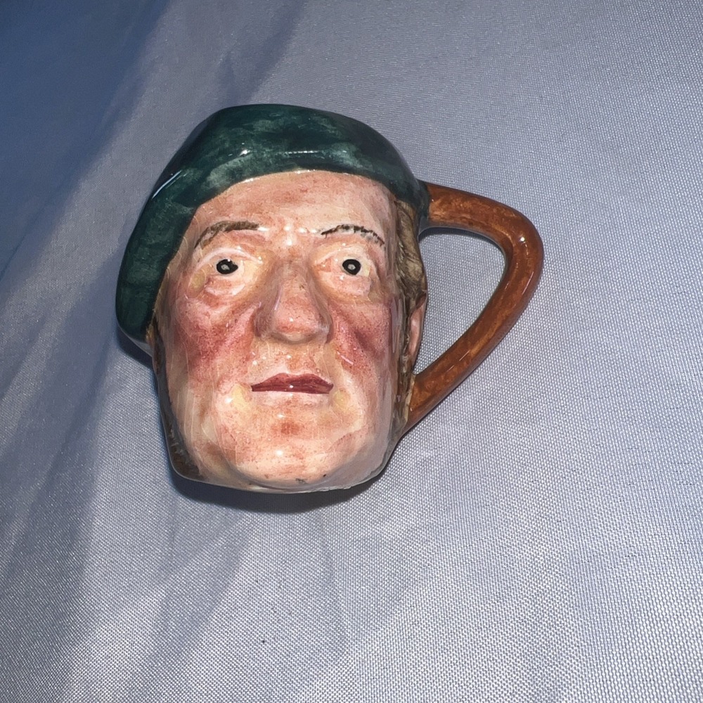 Wagner Toby Character Mug Jug Hand Painted Made England Vintage Barware